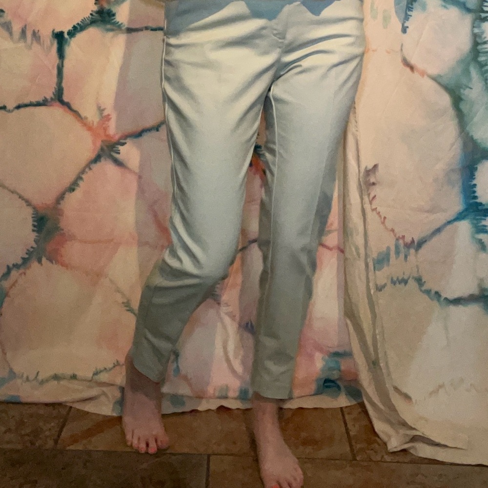 H&M Women's Light Cream Trousers EUC